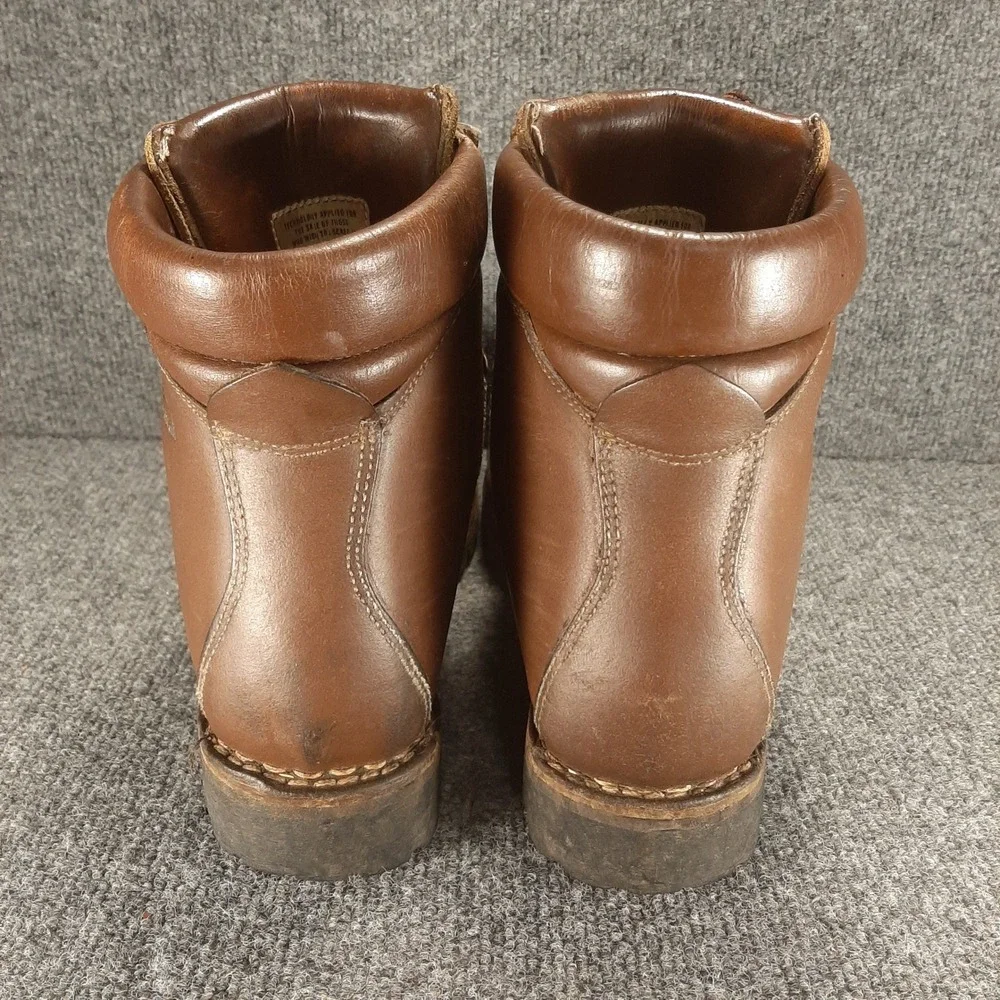 Vtg 1999 Montrail Heavy Leather Hiking Boots Made In Italy Men's 11 Vibram